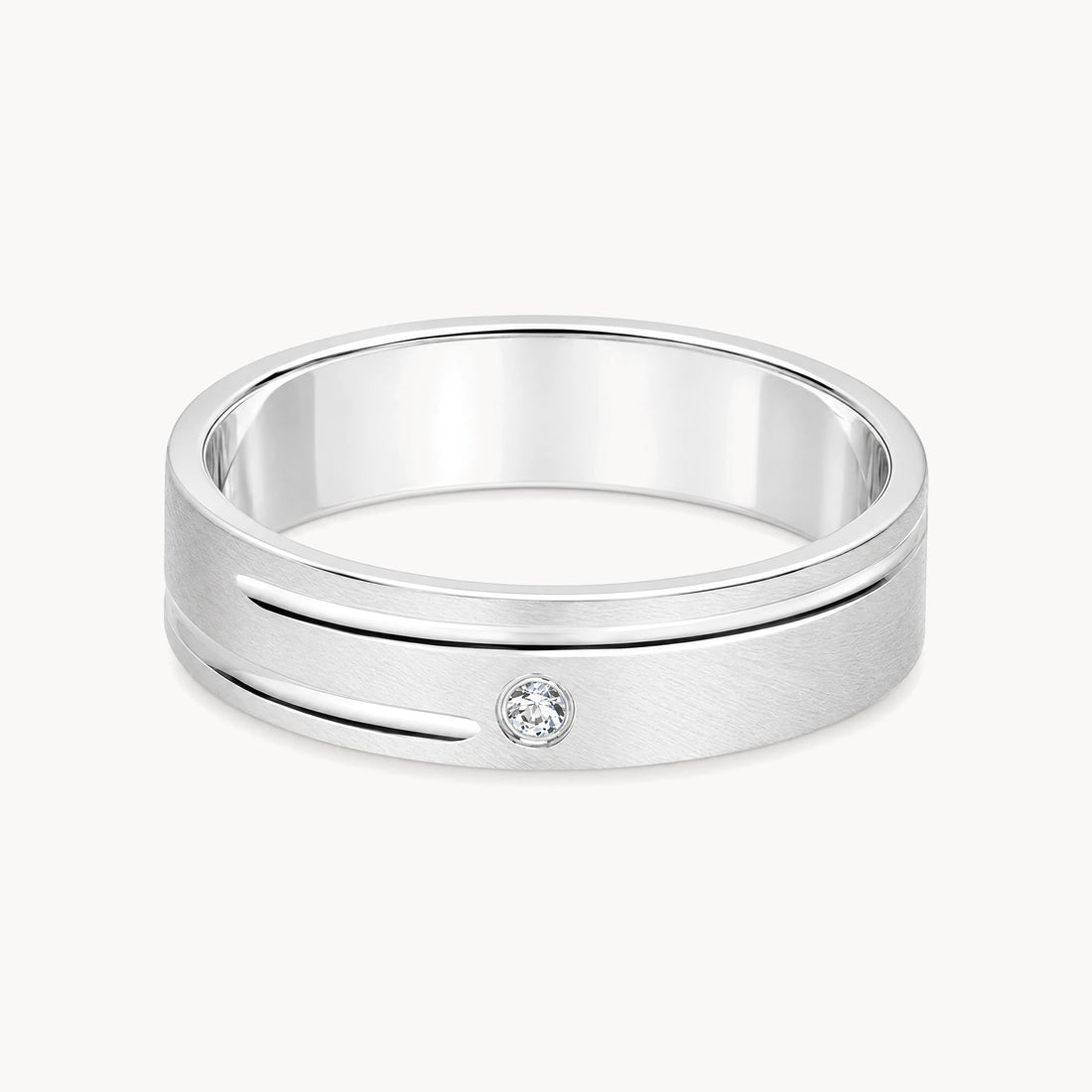Freundschaftsring in 925er Silber mit Zirkonia