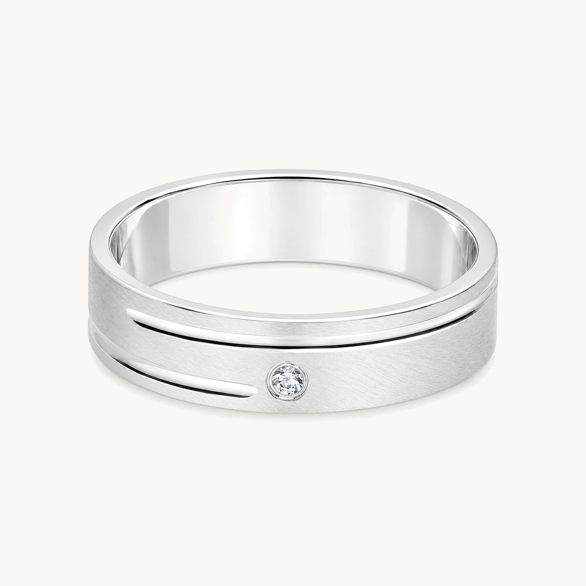 Freundschaftsring in 925er Silber mit Zirkonia