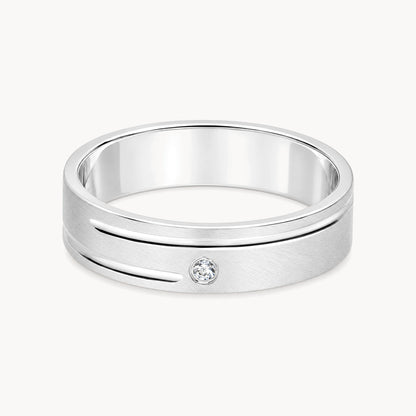 Freundschaftsring in 925er Silber mit Zirkonia