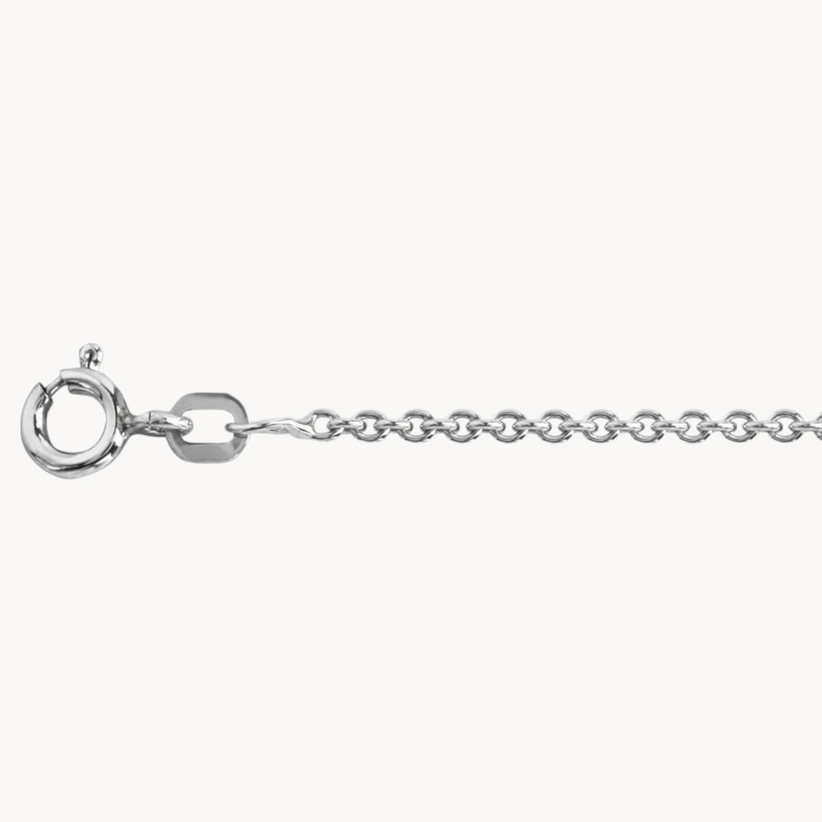 Collierkette Anker rund, 2 mm