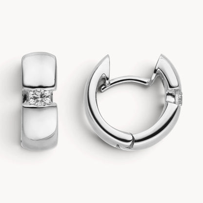 Creole in 585er Gold mit Diamant