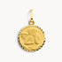 Medaille in 333er Gelbgold