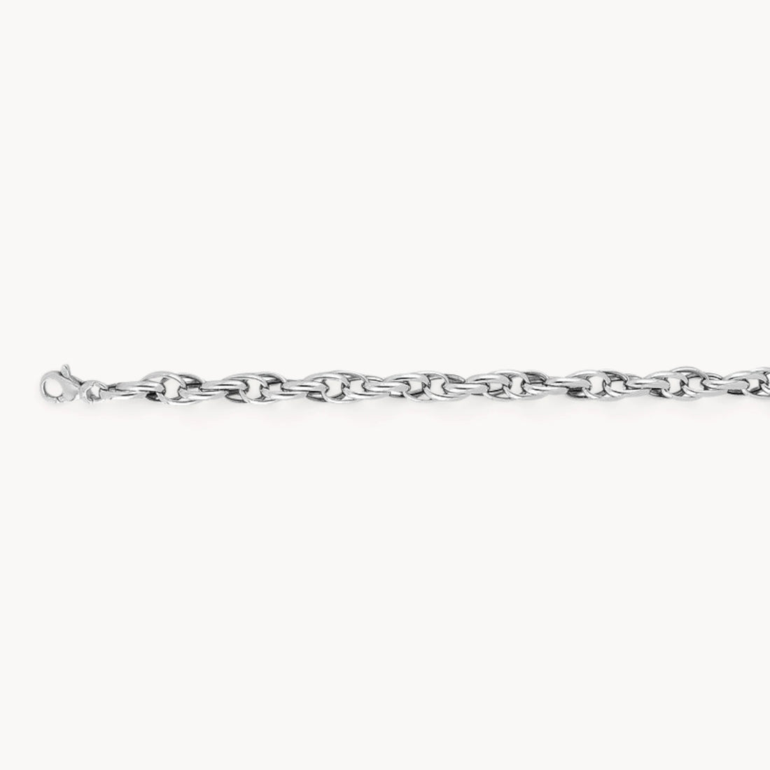 Armband &amp; Kette in 585er Weißgold