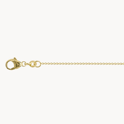 Collierkette Anker rund, 1,1 mm