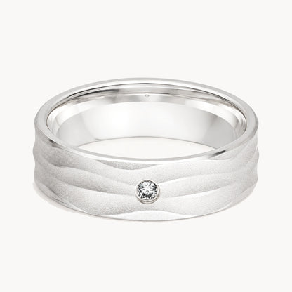 Freundschaftsring in 925er Silber mit Zirkonia