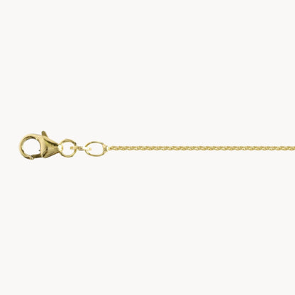 Collierkette Zopf, 1,1 mm