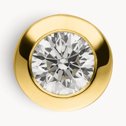 Anhänger in 585er Gold mit Diamant