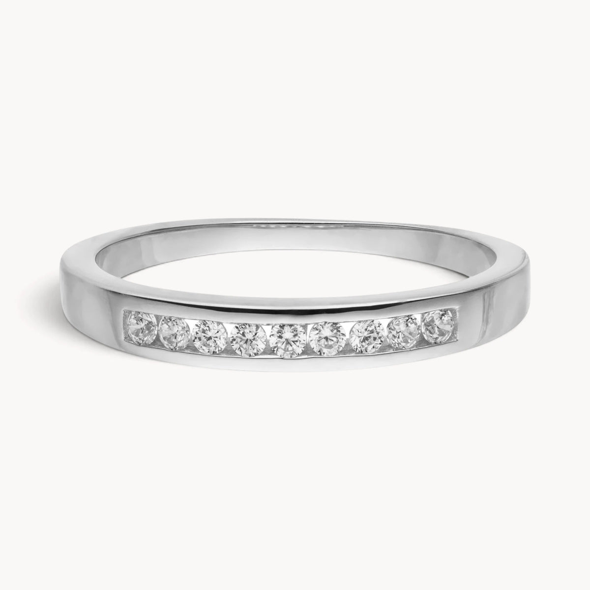 Damenring in 333er Gold mit Zirkonia