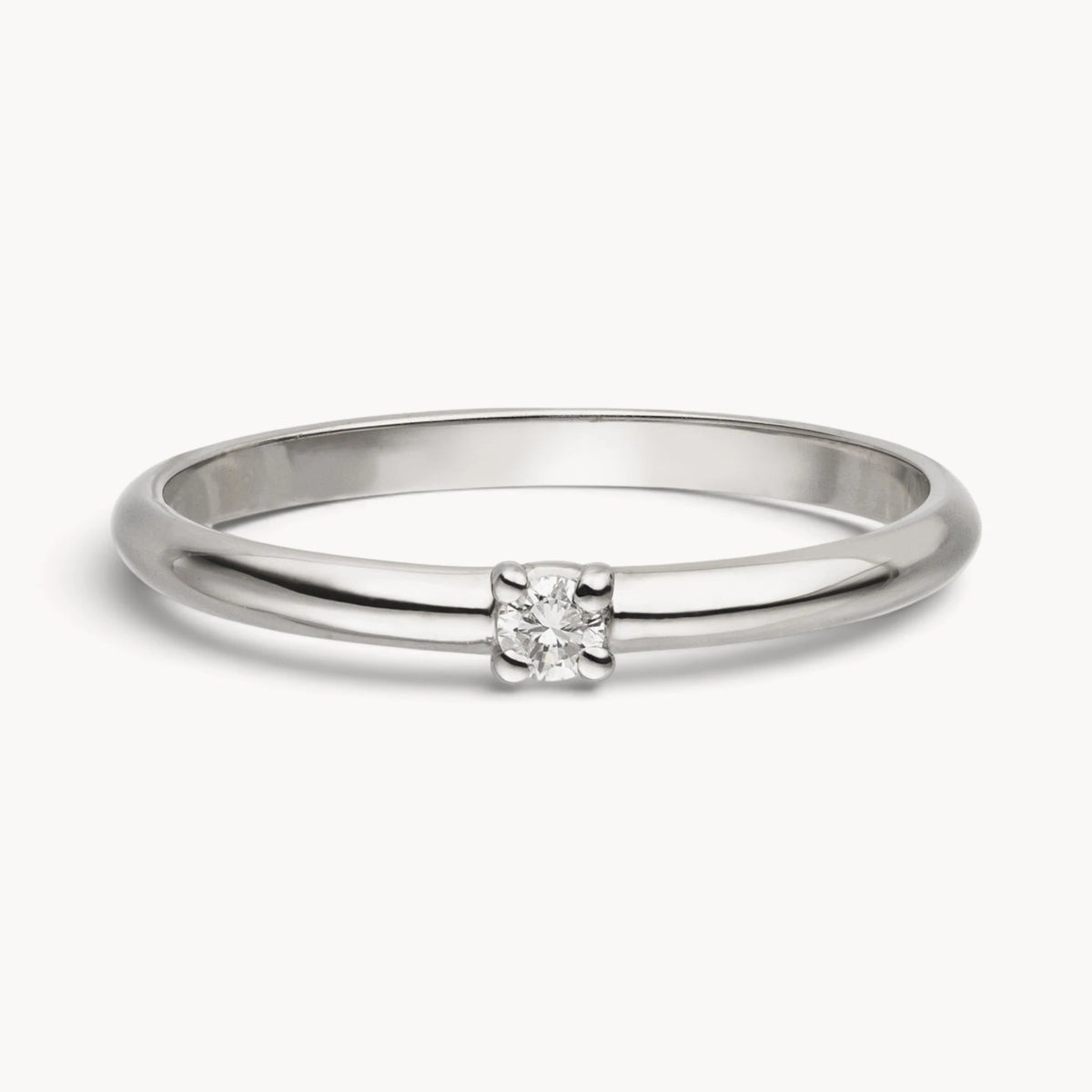 Silber mit Brillant