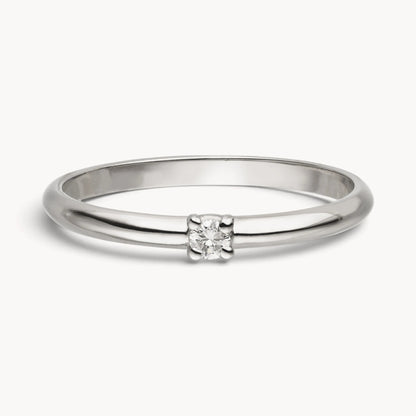 Silber mit Brillant