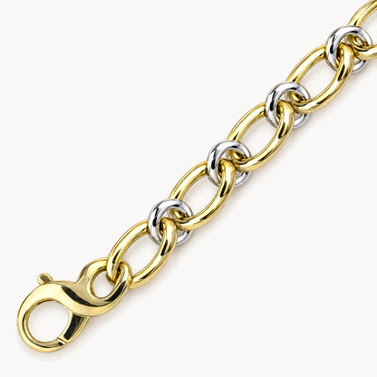 Armband in 585er Gelb-/Weißgold