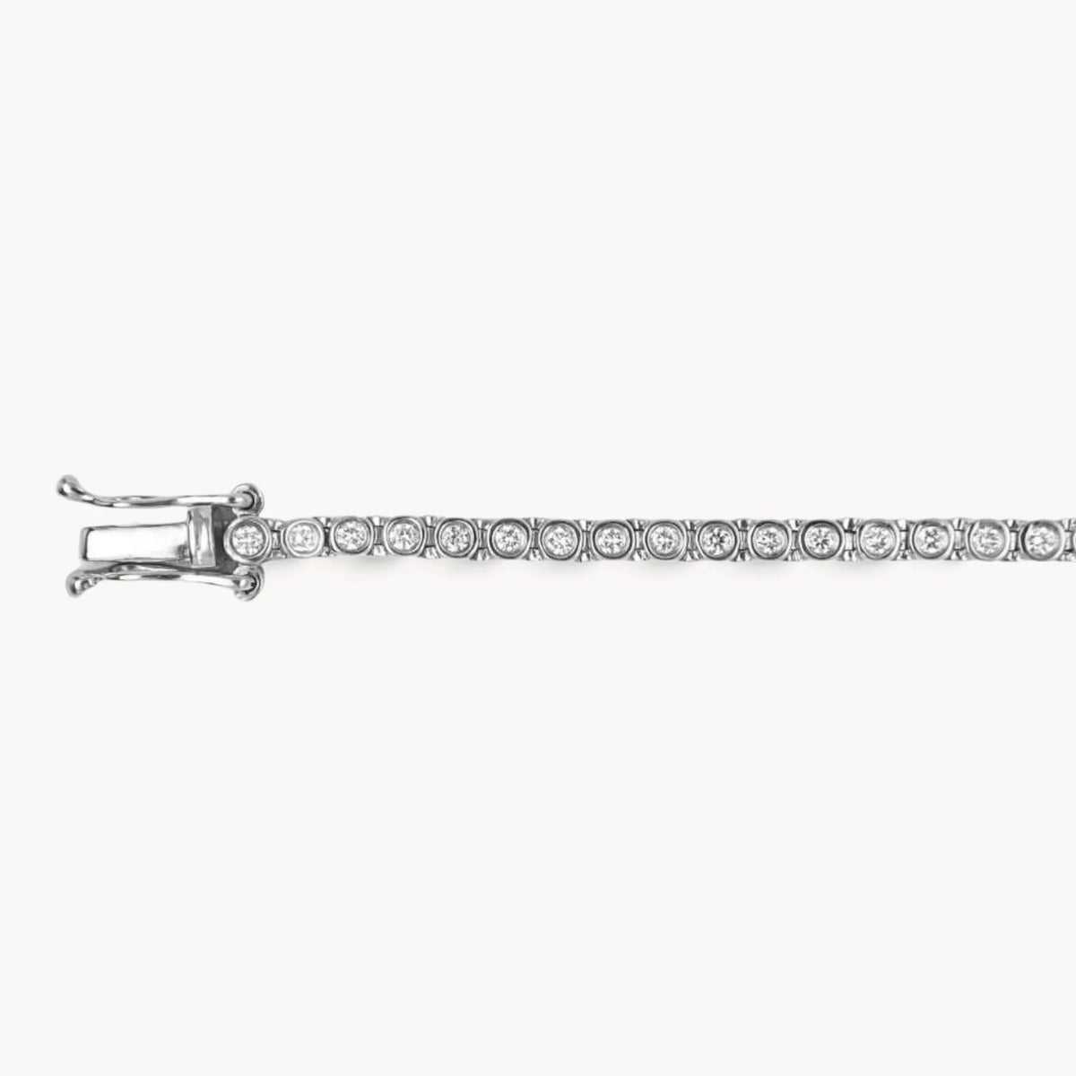Tennisarmband in 585er Gold mit Diamant