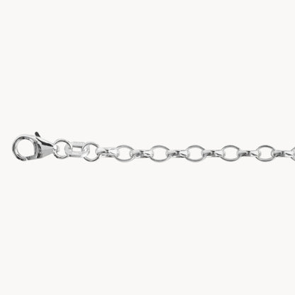 Collierkette Erbs oval, 3,1 mm