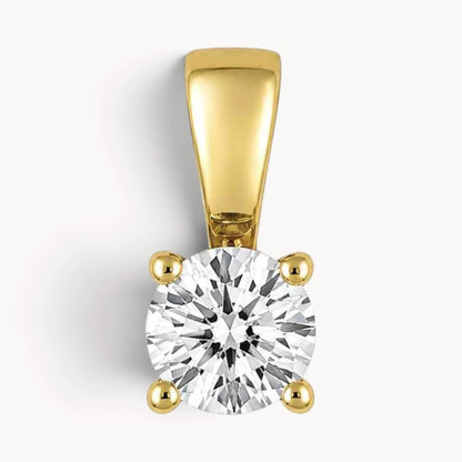 Anhänger in Gold mit Zirkonia