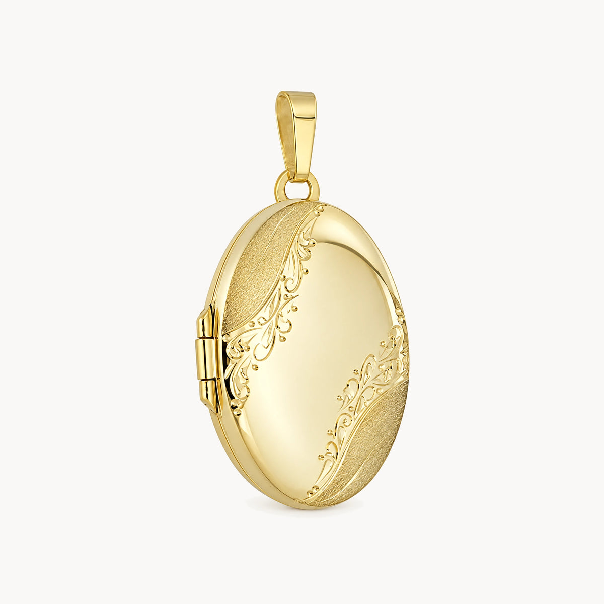 Medaillon in 333er Gelbgold