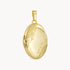 Medaillon in 333er Gelbgold