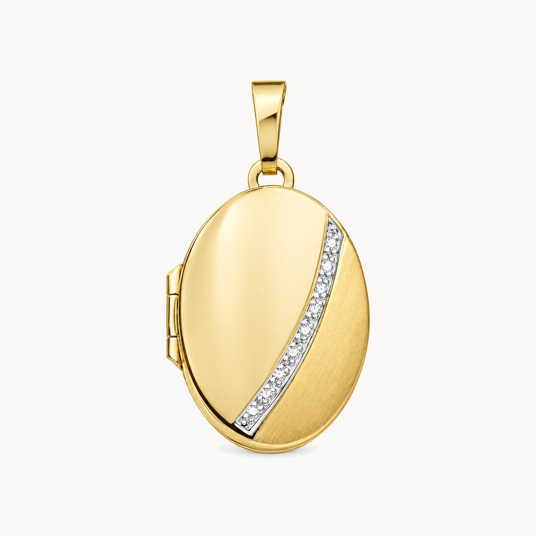Medaillon in 333er Gelbgold