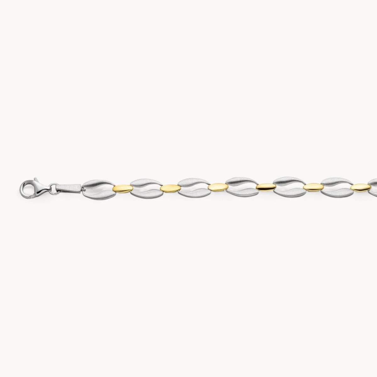Armband &amp; Kette in 925er Silber bicolor