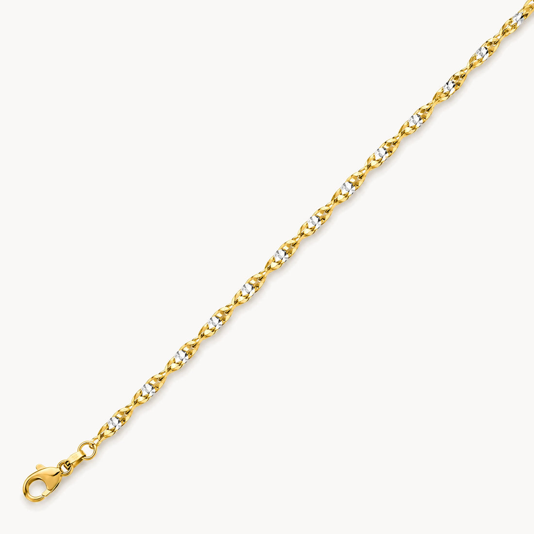 Kette in 333er Gelbgold