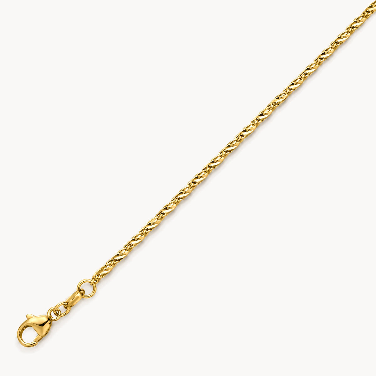Kette in 333er Gelbgold