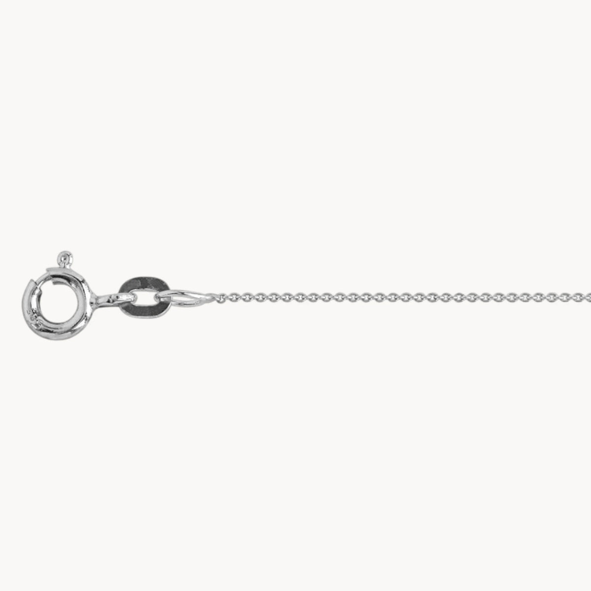 Collierkette Anker rund, 0,8 mm
