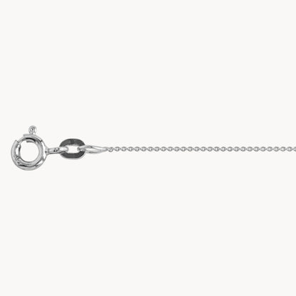 Collierkette Anker rund, 0,8 mm