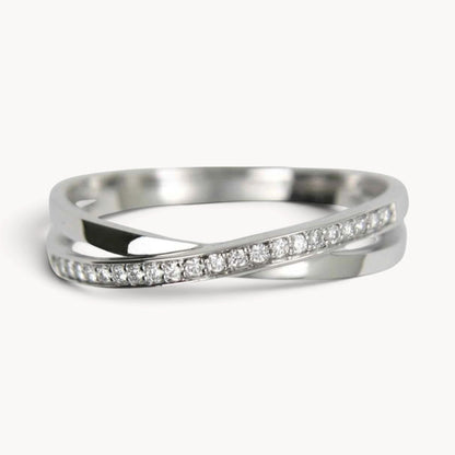 Ring in 585er Gold mit Diamant