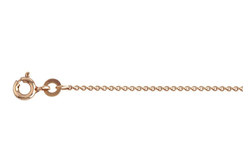 Collierkette Anker rund, 0,8 mm