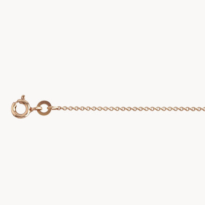 Collierkette Anker rund, 1,1 mm