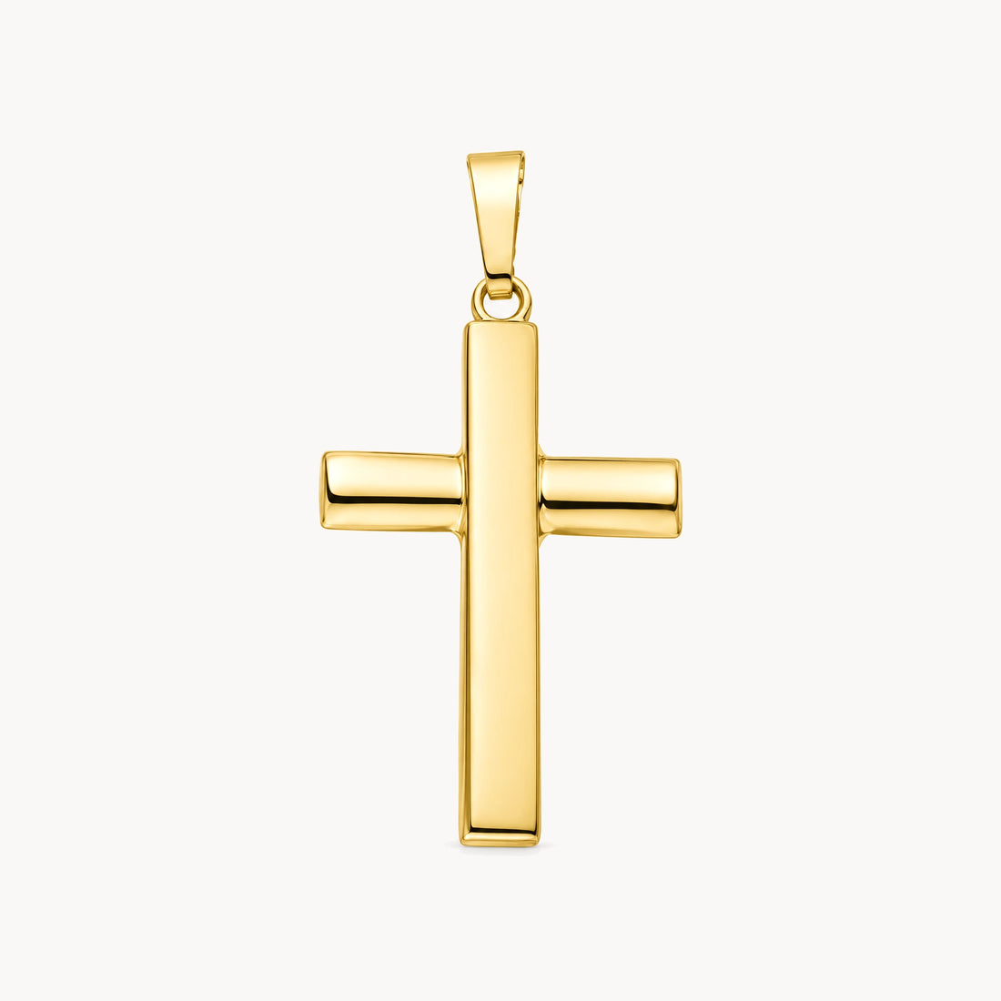Kreuzanhänger in 333er Gelbgold