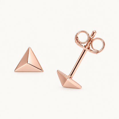 Ohrstecker in 925er Silber – rosé vergoldet