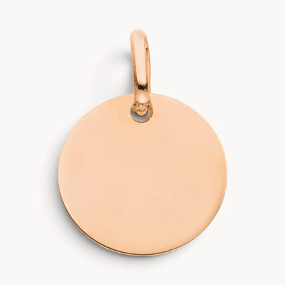 Gravuranhänger in Gold