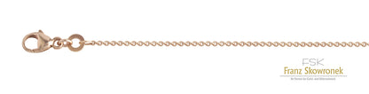 Collierkette Anker rund, 1,1 mm