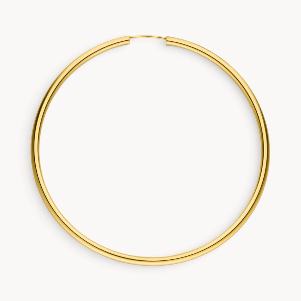 Runddrahtcreole in 333er Gelbgold