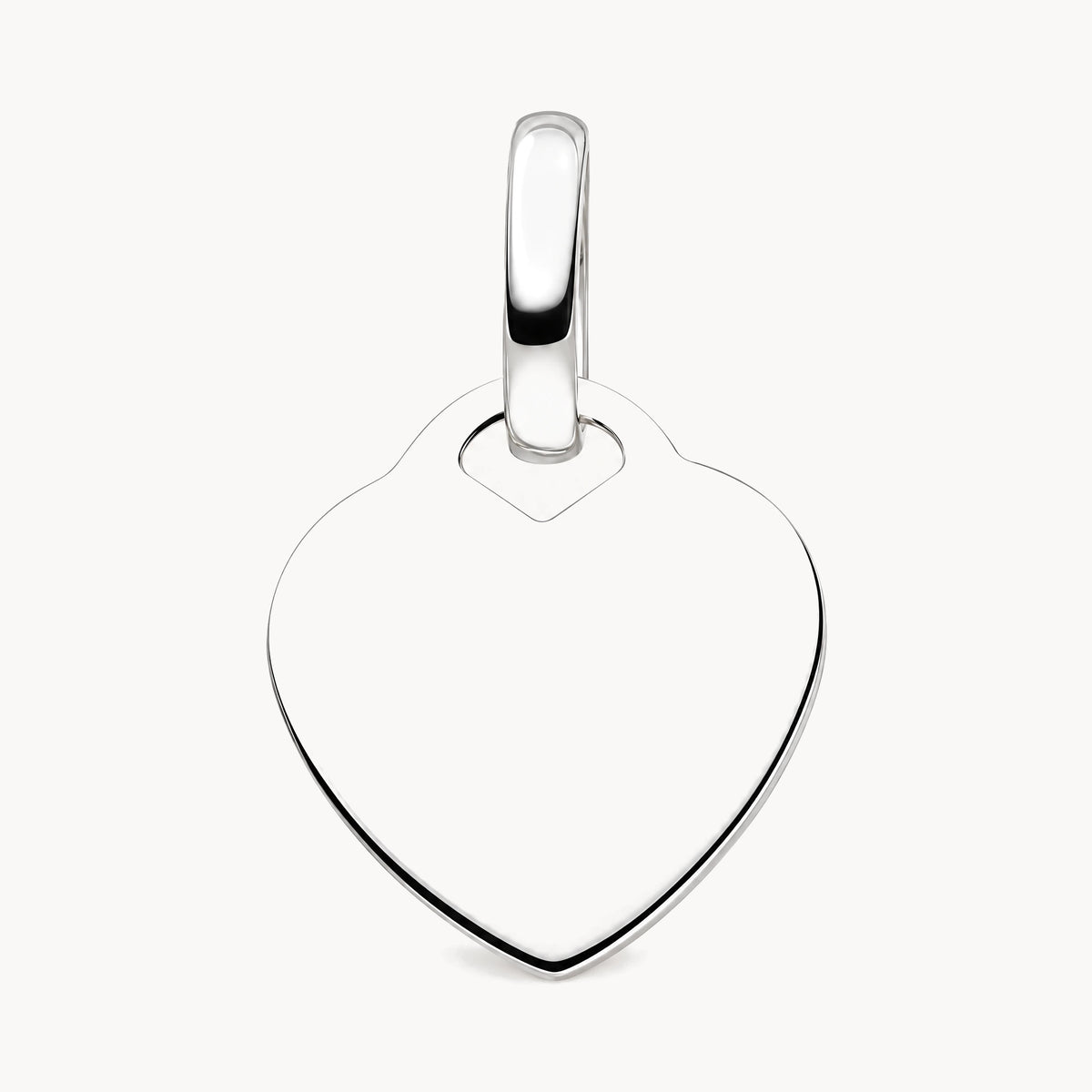 Gravuranhänger Herz in 925 Silber