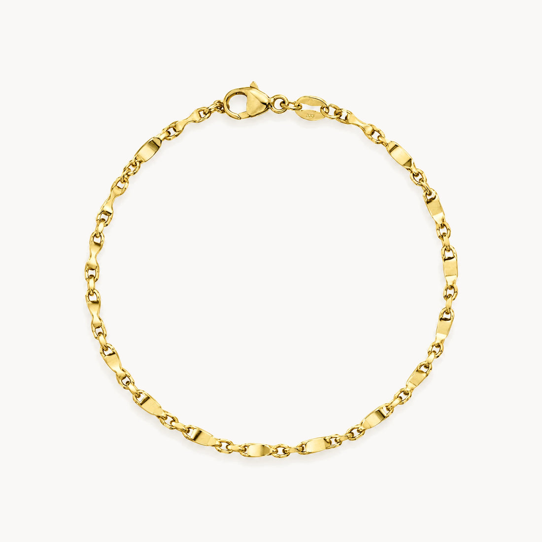 Armband in 333er Gelbgold