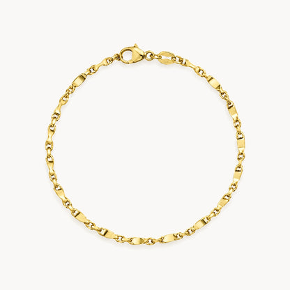 Armband in 333er Gelbgold