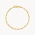 Armband in 333er Gelbgold