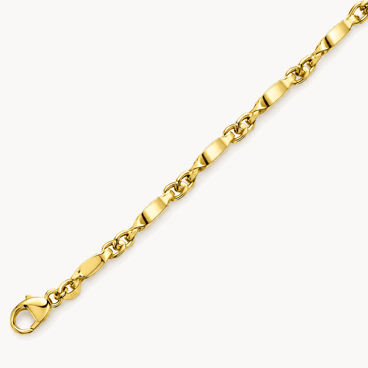 Armband in 333er Gelbgold