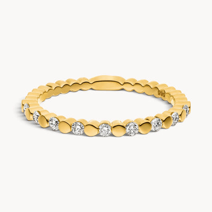 Ring in 585er Gold mit Diamant