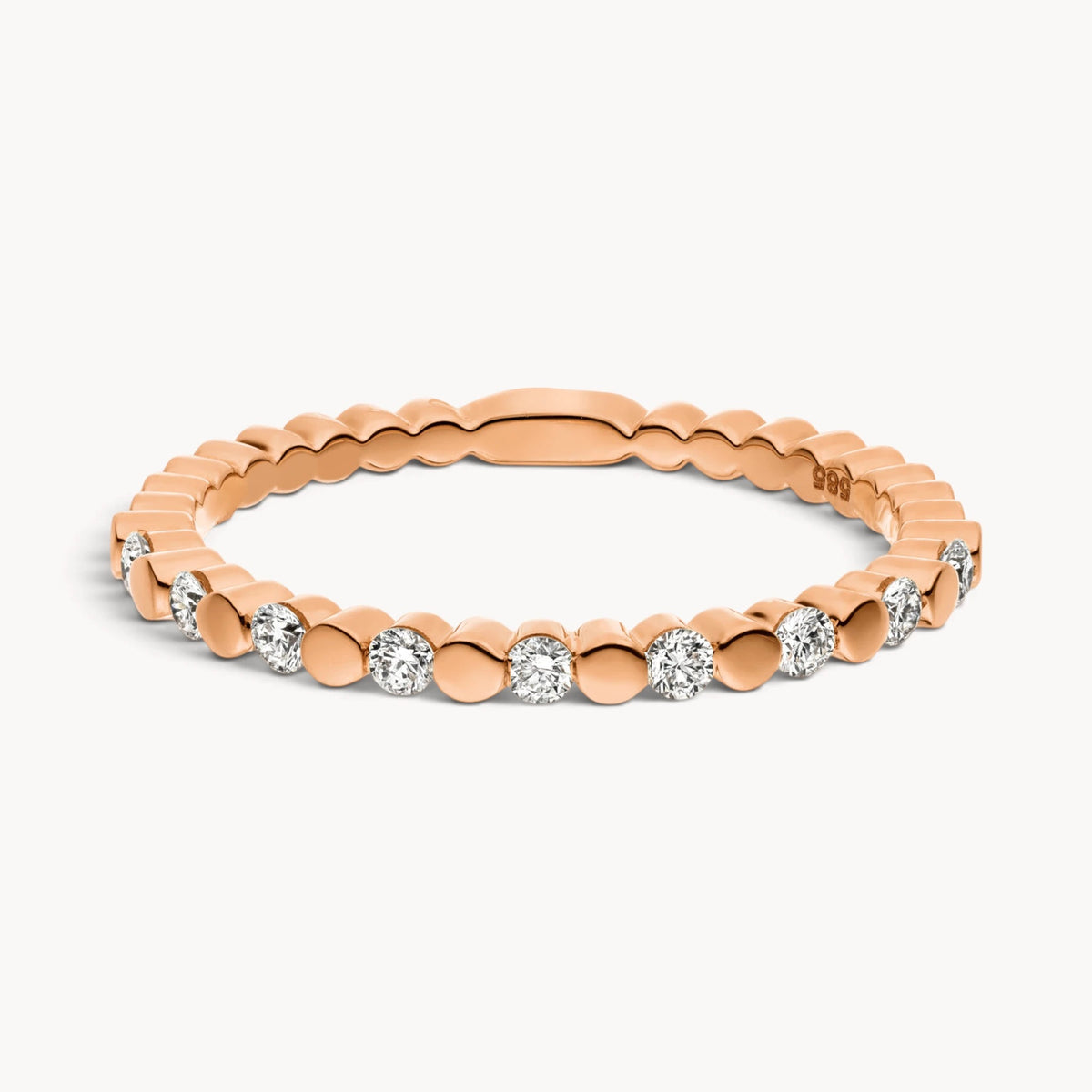 Ring in 585er Gold mit Diamant