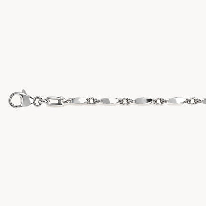 Armband &amp; Kette in 925er Silber rhodiniert