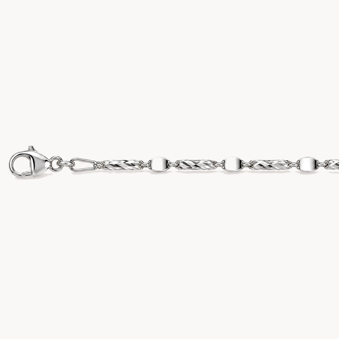 Armband &amp; Kette in 925er Silber rhodiniert