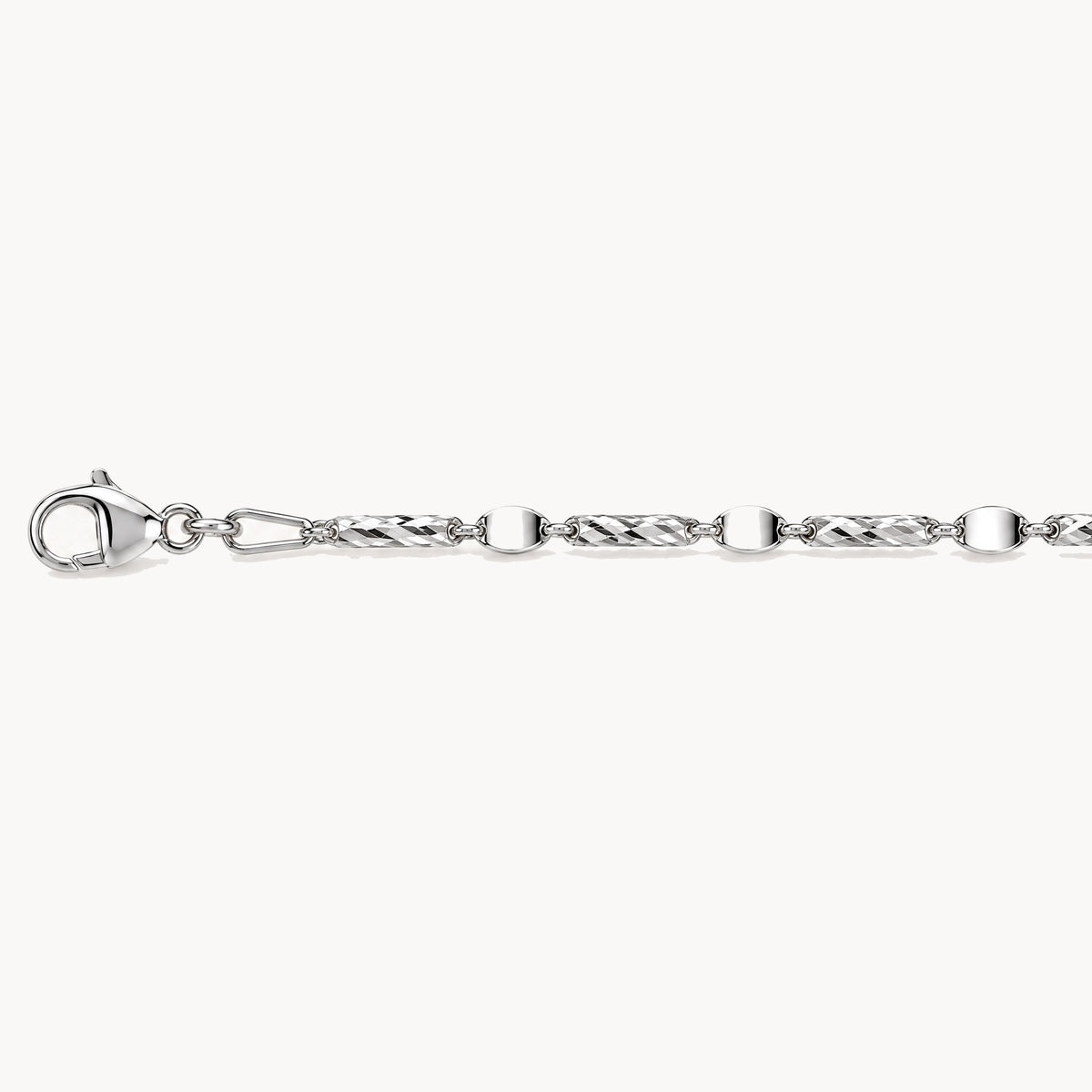 Armband &amp; Kette in 925er Silber rhodiniert