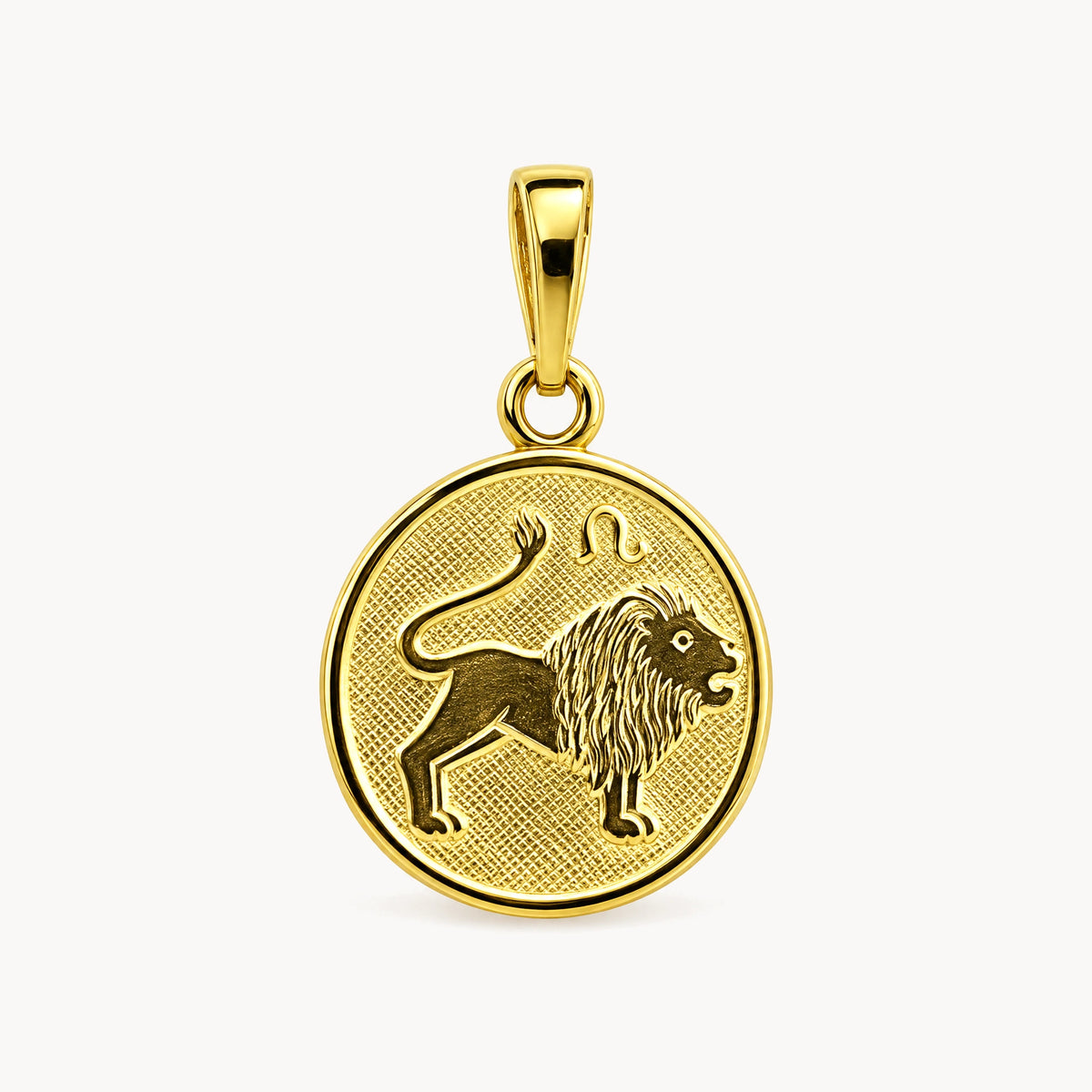 Sternzeichenanhänger in 333er Gelbgold – Sternzeichen Löwe