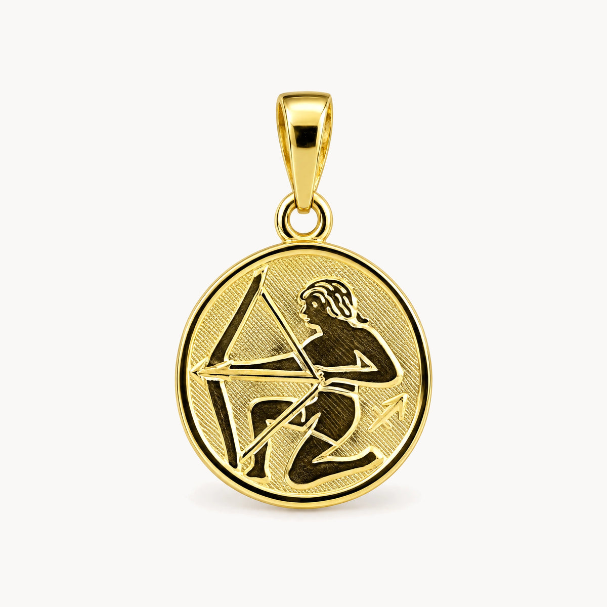 Sternzeichenanhänger in 333er Gelbgold – Sternzeichen Schütze
