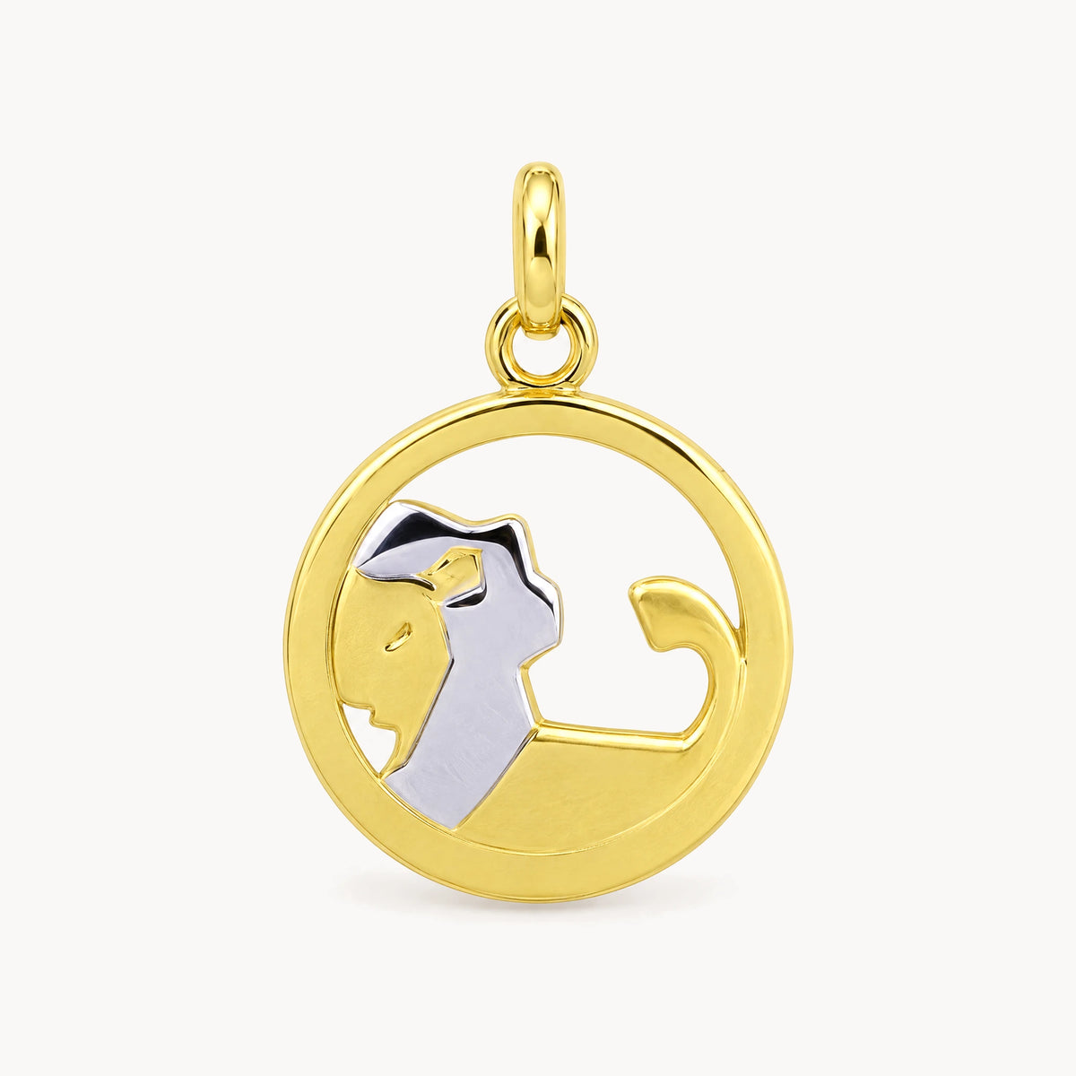 Sternzeichenanhänger in 333er Gelbgold – Sternzeichen Löwe