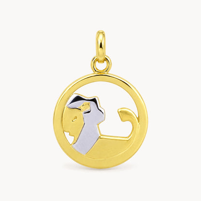 Sternzeichenanhänger in 333er Gelbgold – Sternzeichen Löwe