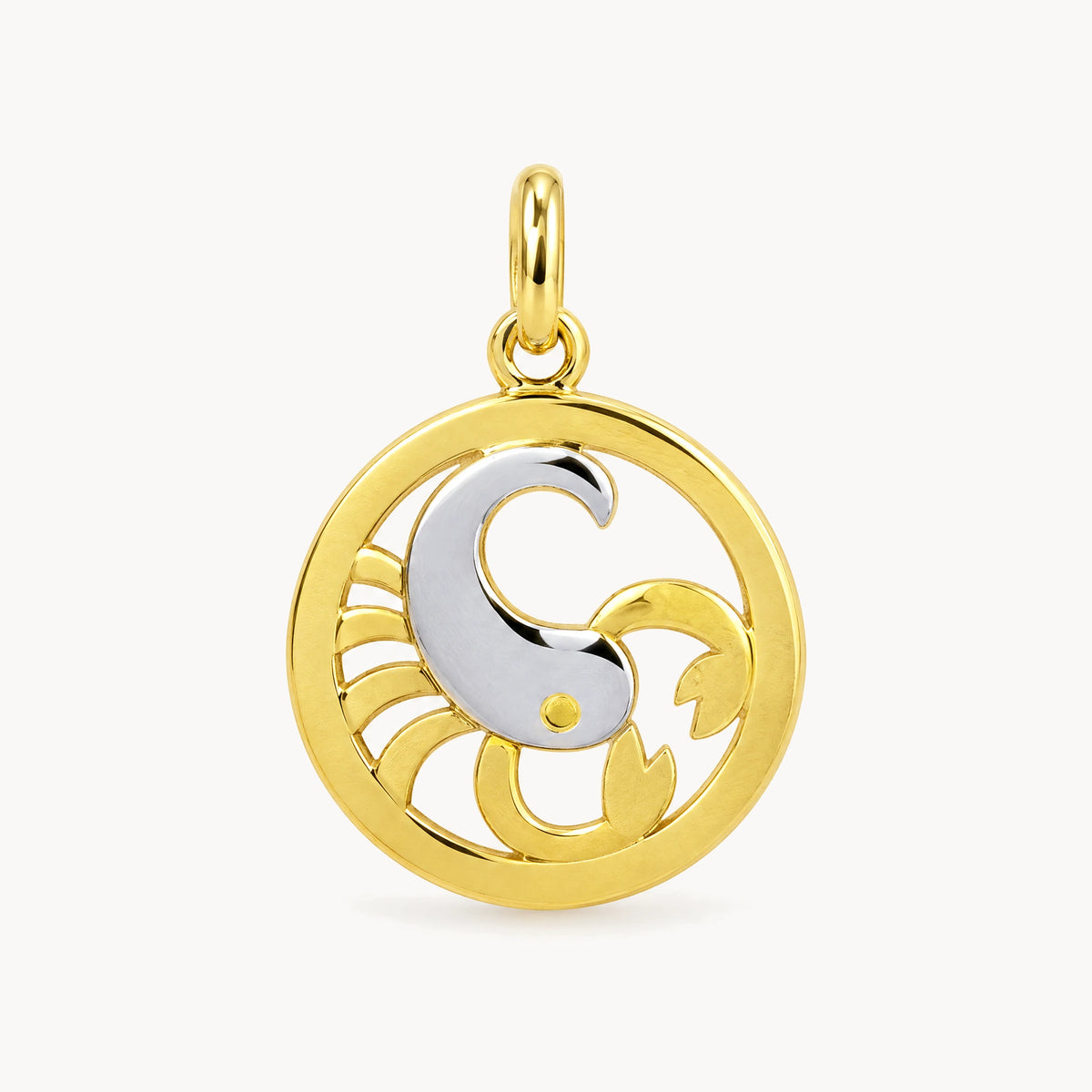 Sternzeichenanhänger in 333er Gelbgold – Sternzeichen Skorpion