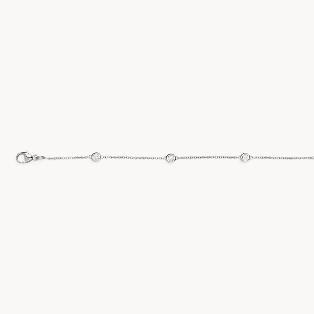Armband &amp; Kette in 585er Gold mit Diamant